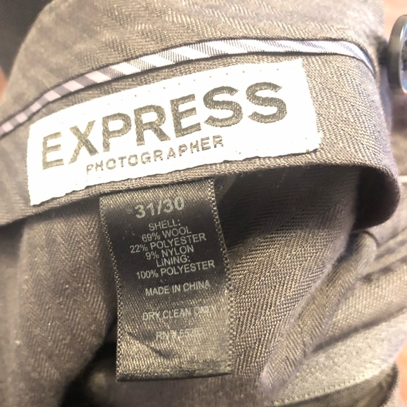 Grey suit pants - Picture 2 of 2